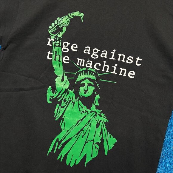Rage Against The Machine Lady Liberty Heavy Metal Band T-Shirt Large - Picture 4 of 4